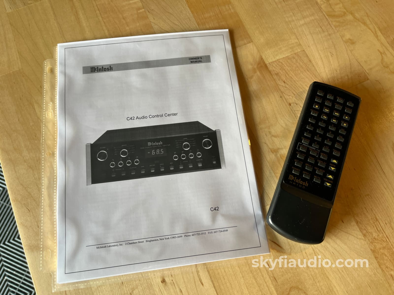 McIntosh C42 Solid State Preamp - Serviced Preamplifier