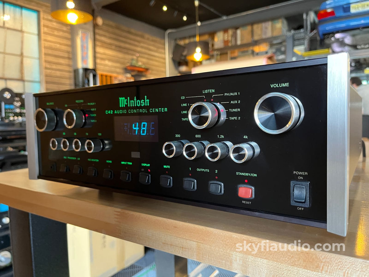 McIntosh C42 Solid State Preamp - Serviced Preamplifier