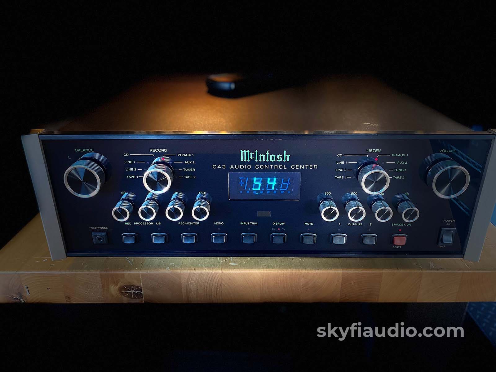 McIntosh C42 Vintage Preamplifier with Phono and Remote