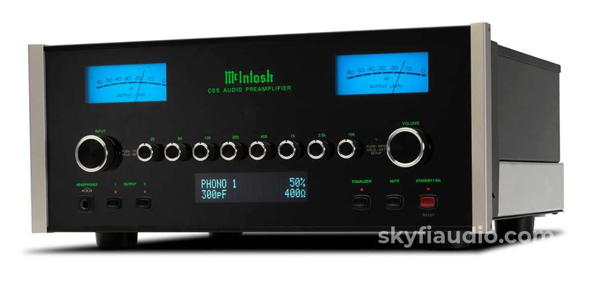 Mcintosh C55 2 - Channel Solid State Preamplifier - New