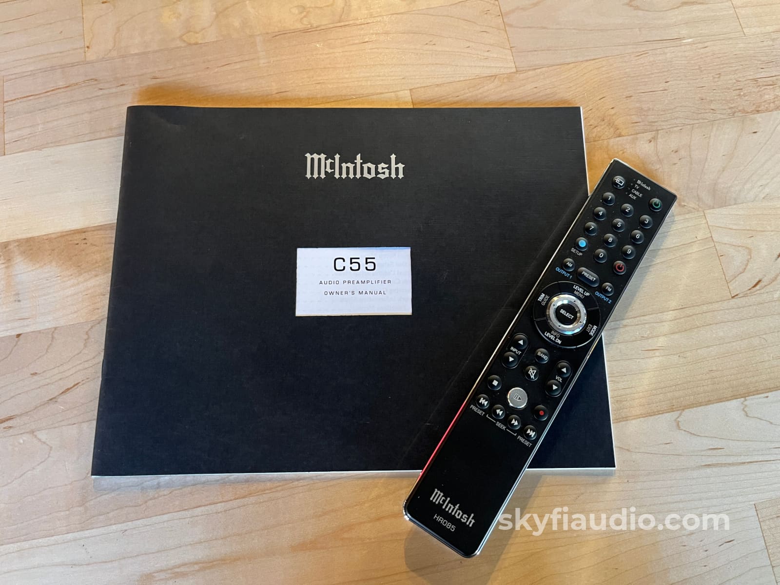 McIntosh C55 Solid State Preamplifier - Pre Loved Preamplifier