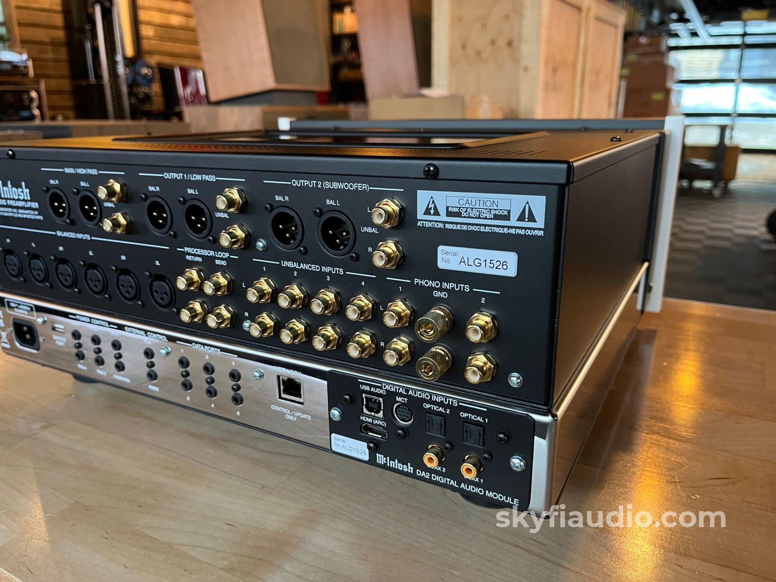 McIntosh C55 Solid State Preamplifier - Pre-loved CD + Digital