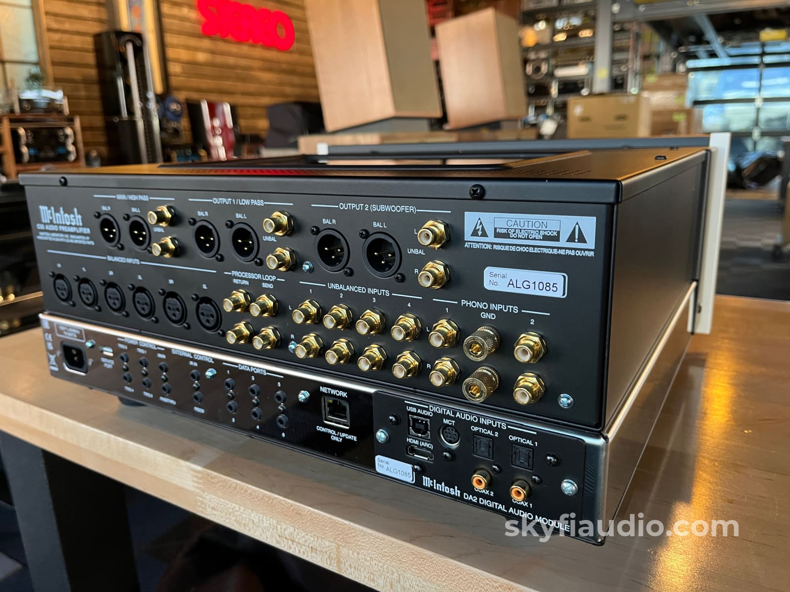 McIntosh C55 Solid State Preamplifier - Pre Loved Preamplifier