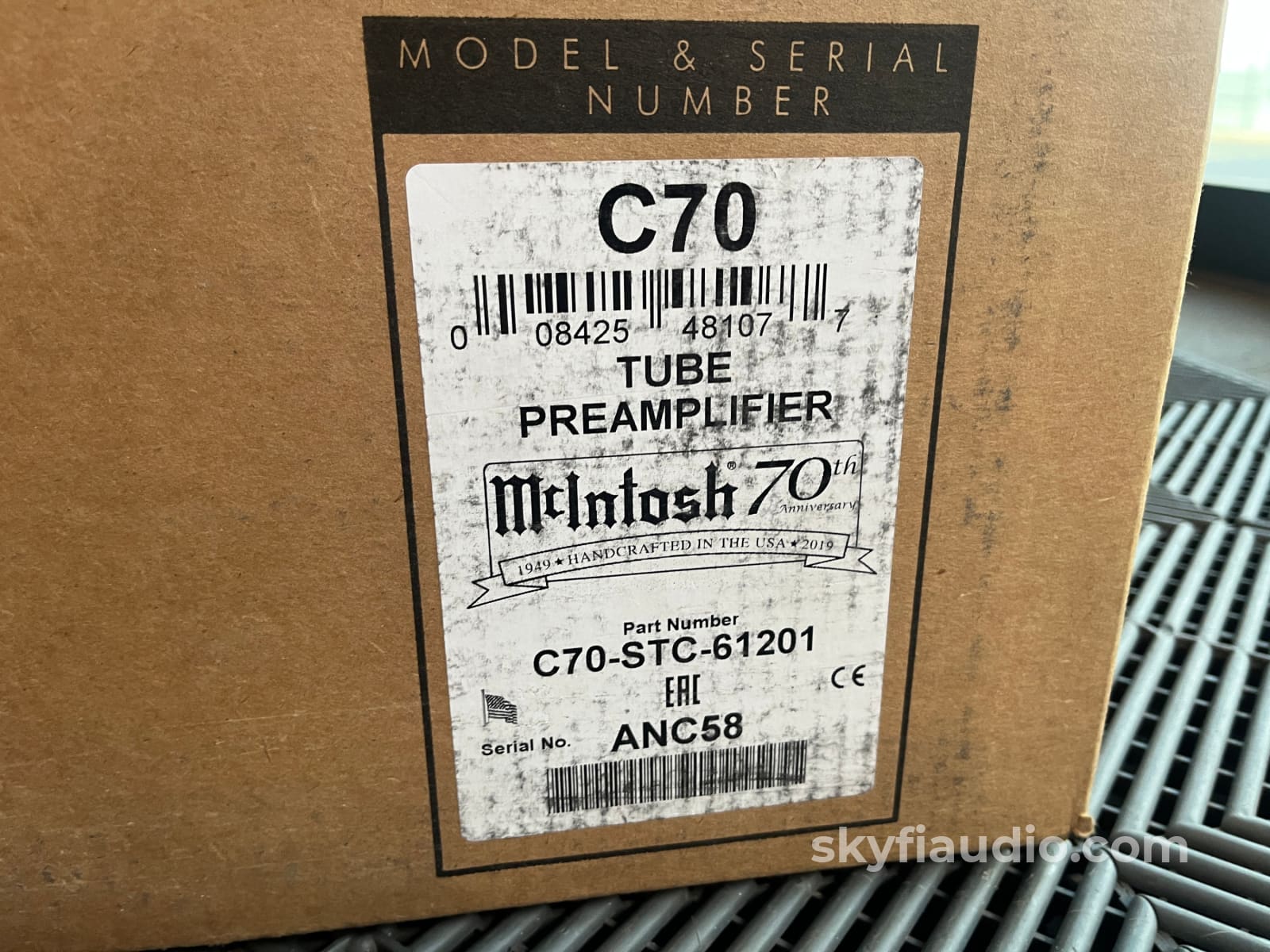 McIntosh C70 Limited Edition Tube Preamp - Factory Sealed New Old Stock Preamplifier