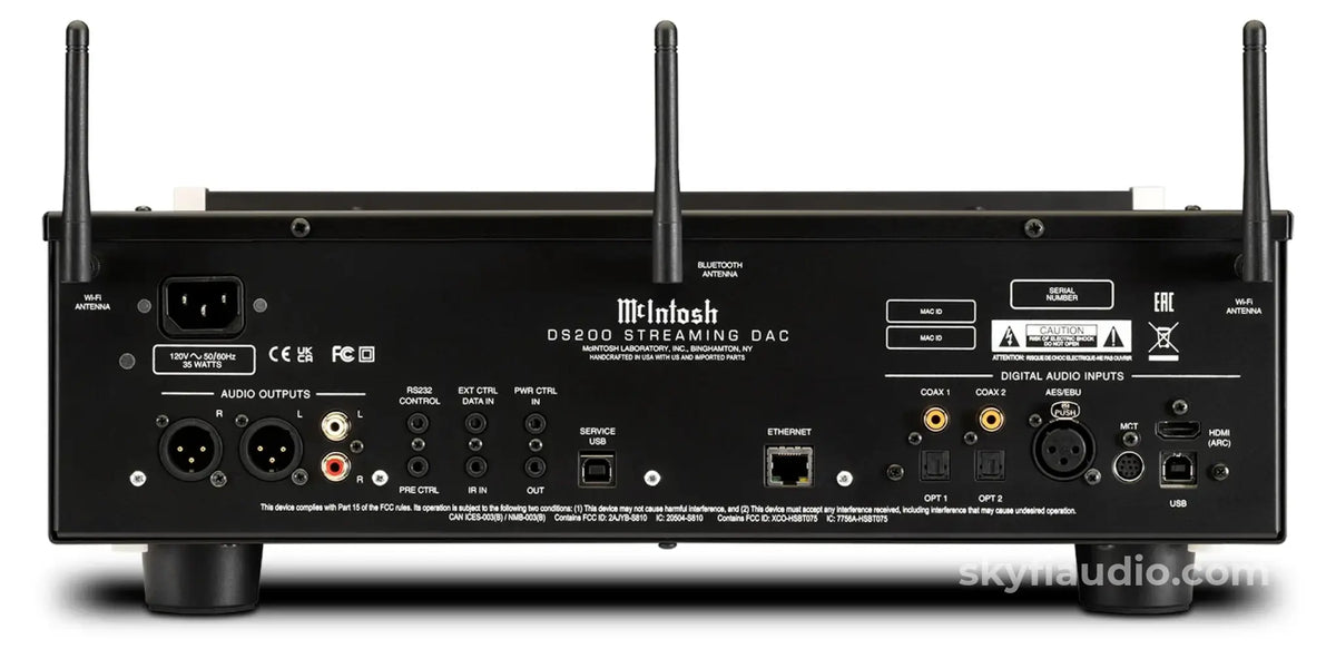 McIntosh DS200 Streaming DAC - NEW CD + Digital