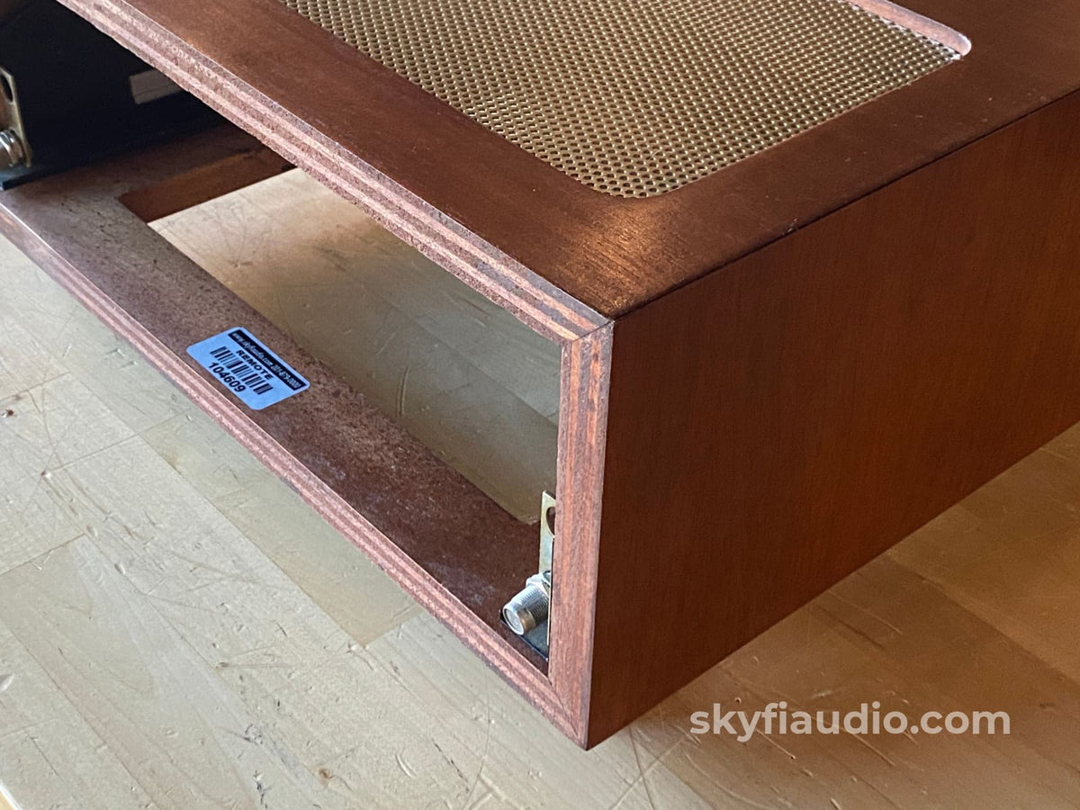 Mcintosh L52 Style Wood Cabinet For Deep Components W/13.5 Panlocs Accessory