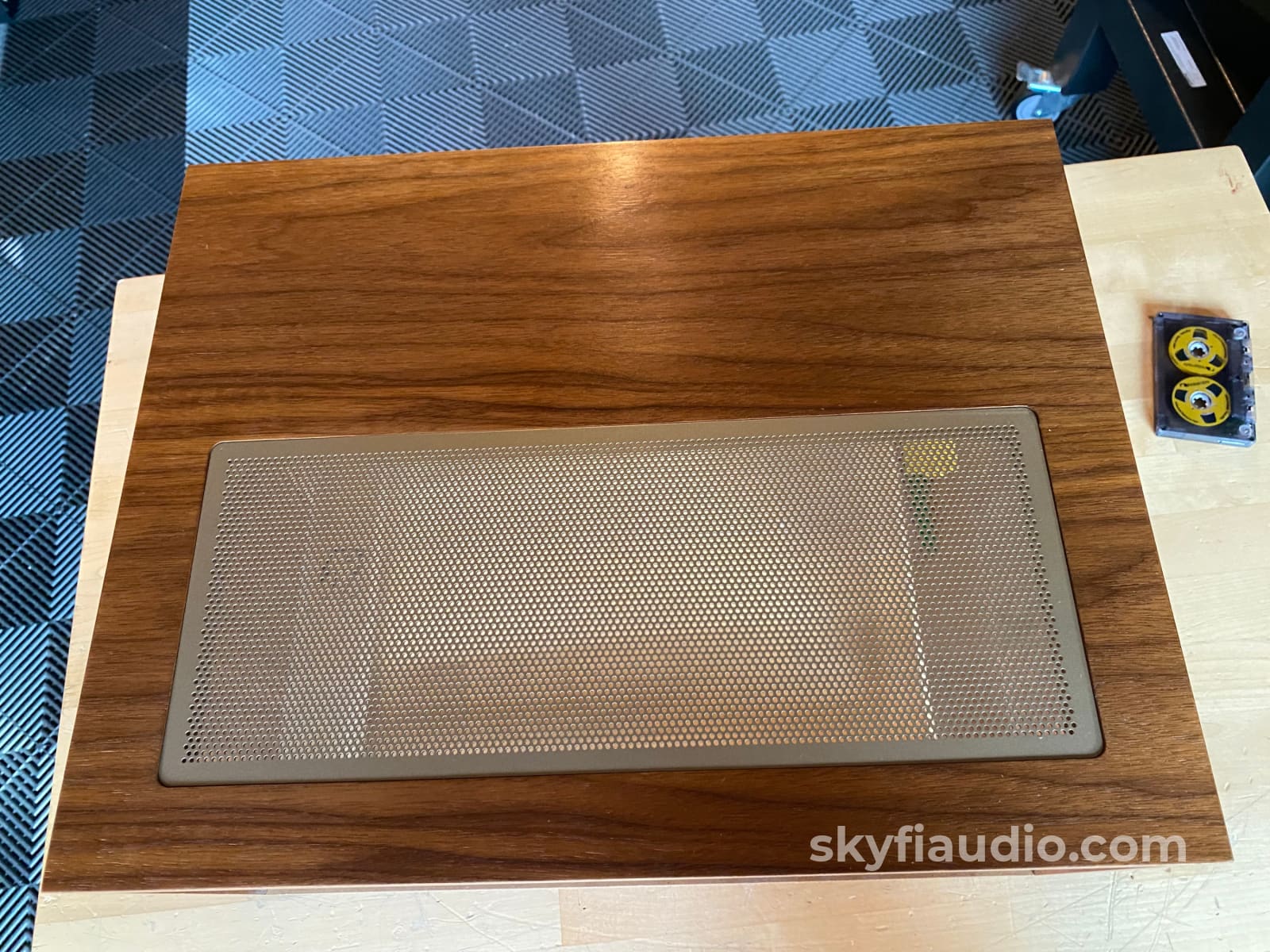 Mcintosh L74 Walnut Cabinet - Super Rare Fits C39 Cr12 Mx130 And Mx132 Accessory