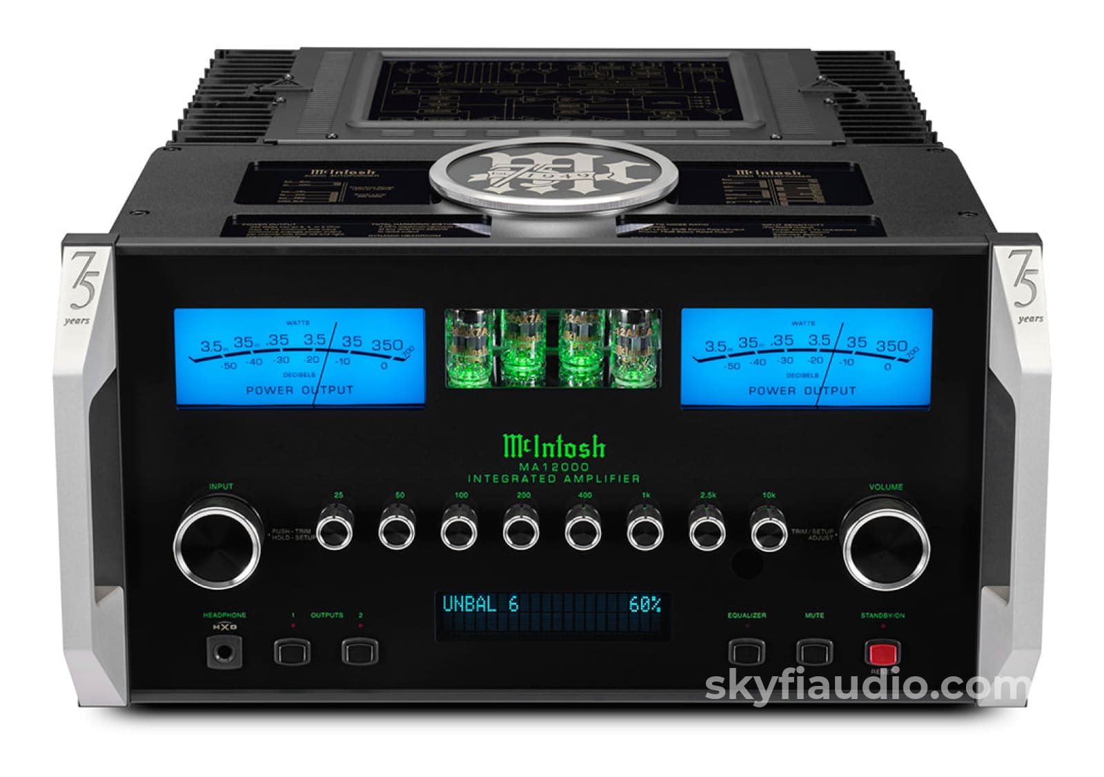 Mcintosh Ma12000 75Th Anniversary Hybrid Integrated Amplifier - New