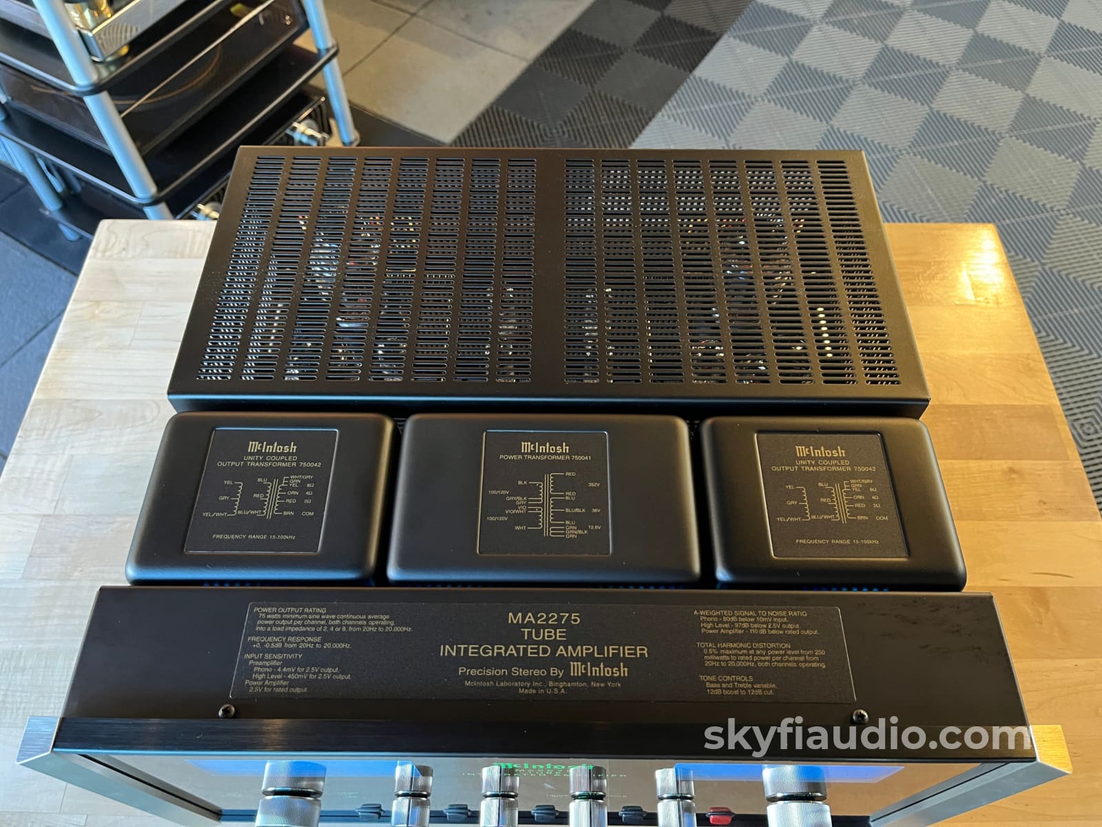 McIntosh MC2275 Tube Integrated Amplifier - Rare - Excellent condition Integrated Amplifier