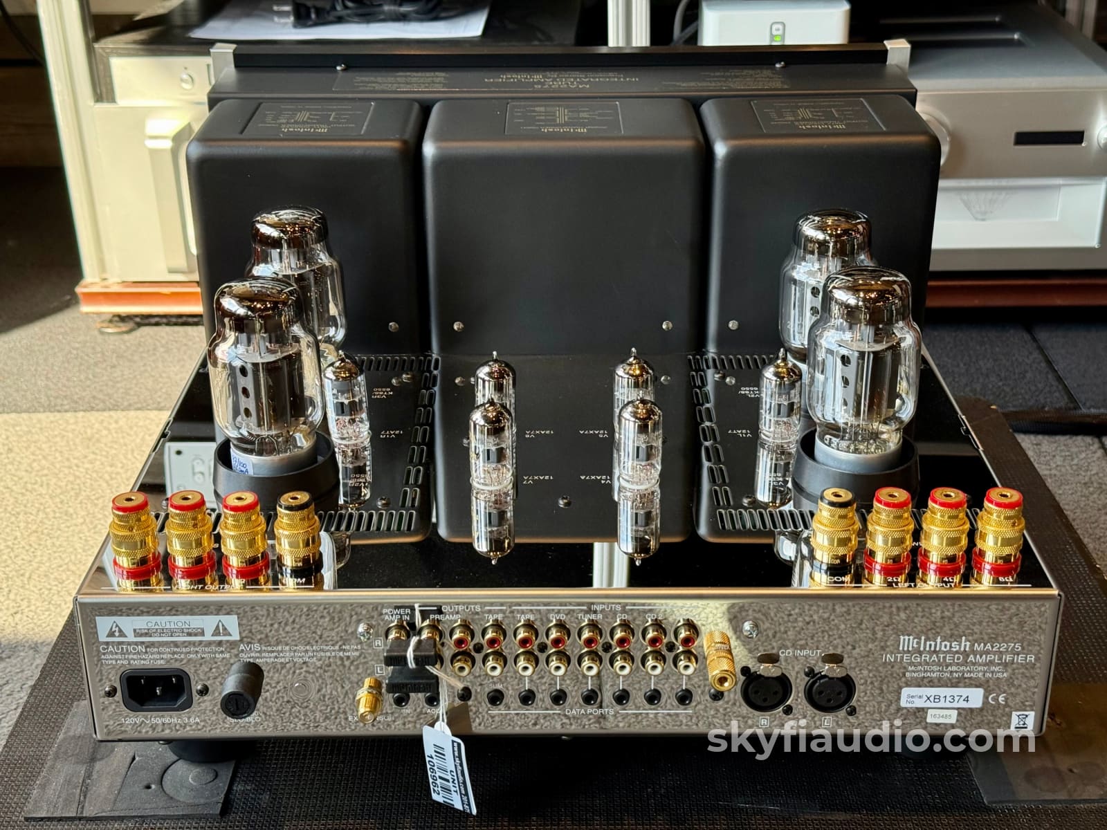 McIntosh MA2275 Tube Integrated Amplifier - Excellent Condition Collectors Set - Super Rare Integrated Amplifier