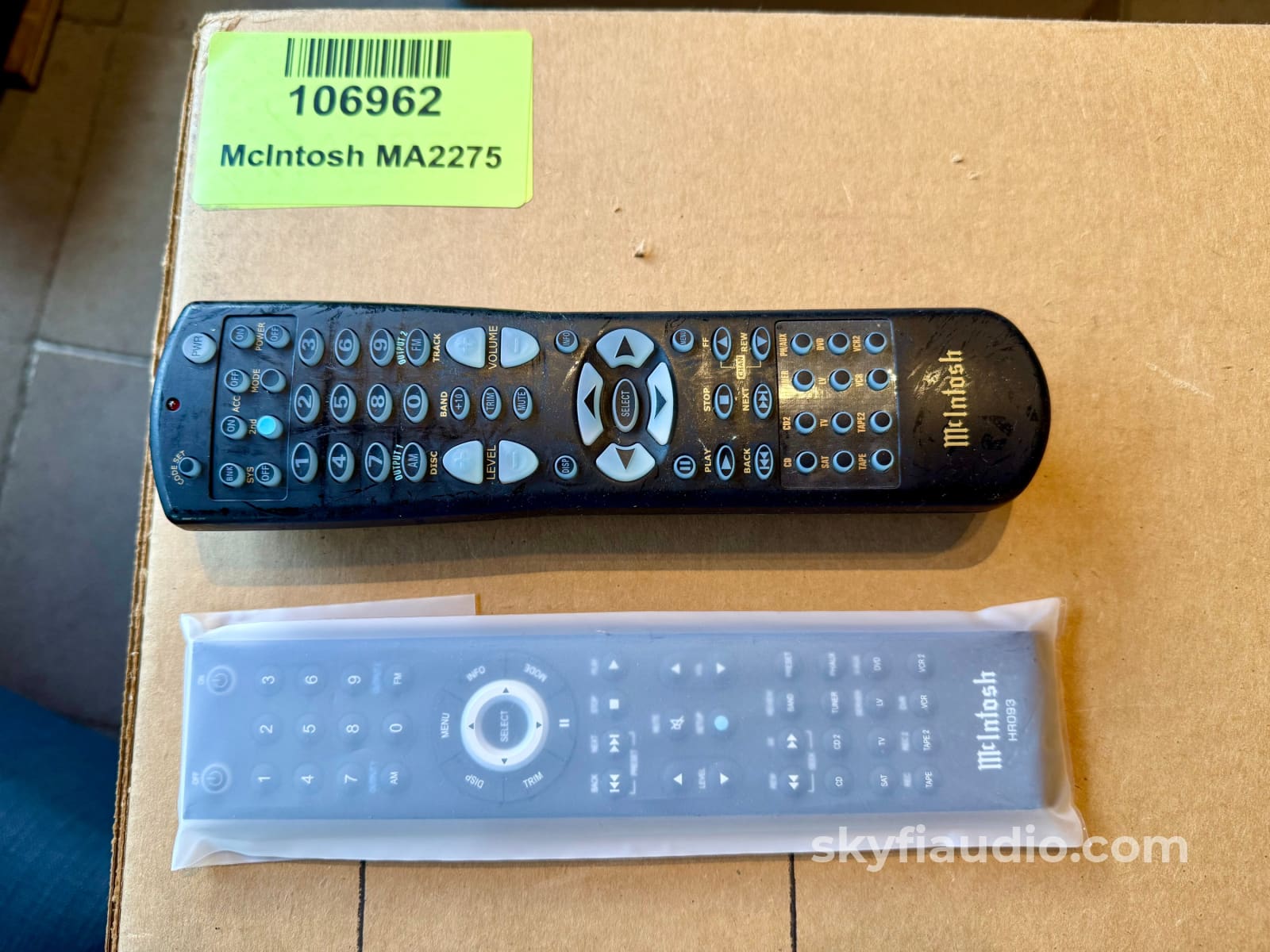 McIntosh MA2275 Tube Integrated Amplifier - Excellent Condition Collectors Set - Super Rare Integrated Amplifier