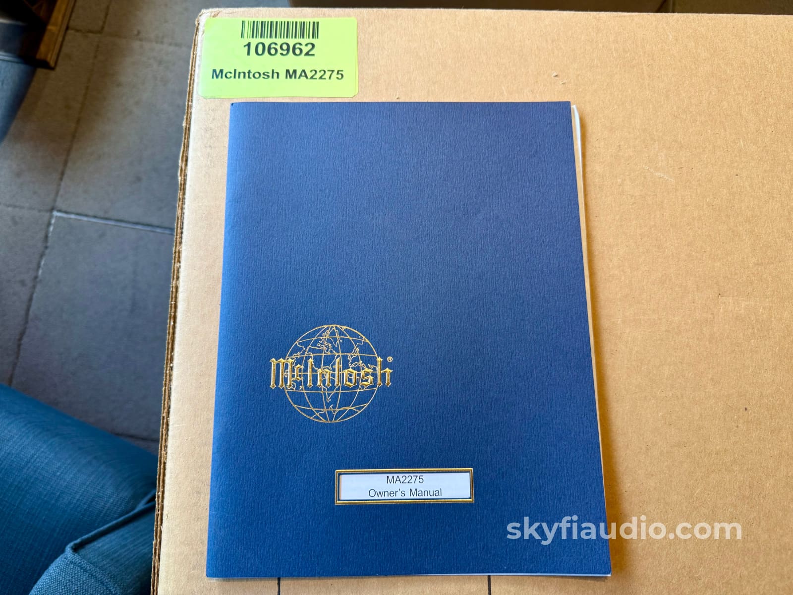 McIntosh MA2275 Tube Integrated Amplifier - Excellent Condition Collectors Set - Super Rare Integrated Amplifier