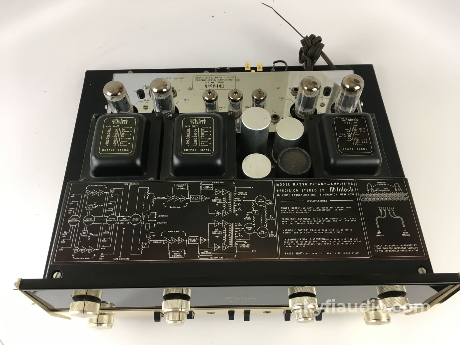 Mcintosh Ma230 Tube Integrated Amplifier