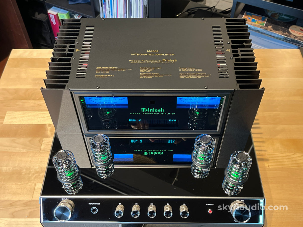 McIntosh MA352 Hybrid Drive Integrated Amplifier - Pre-Loved - Integrated Amplifier