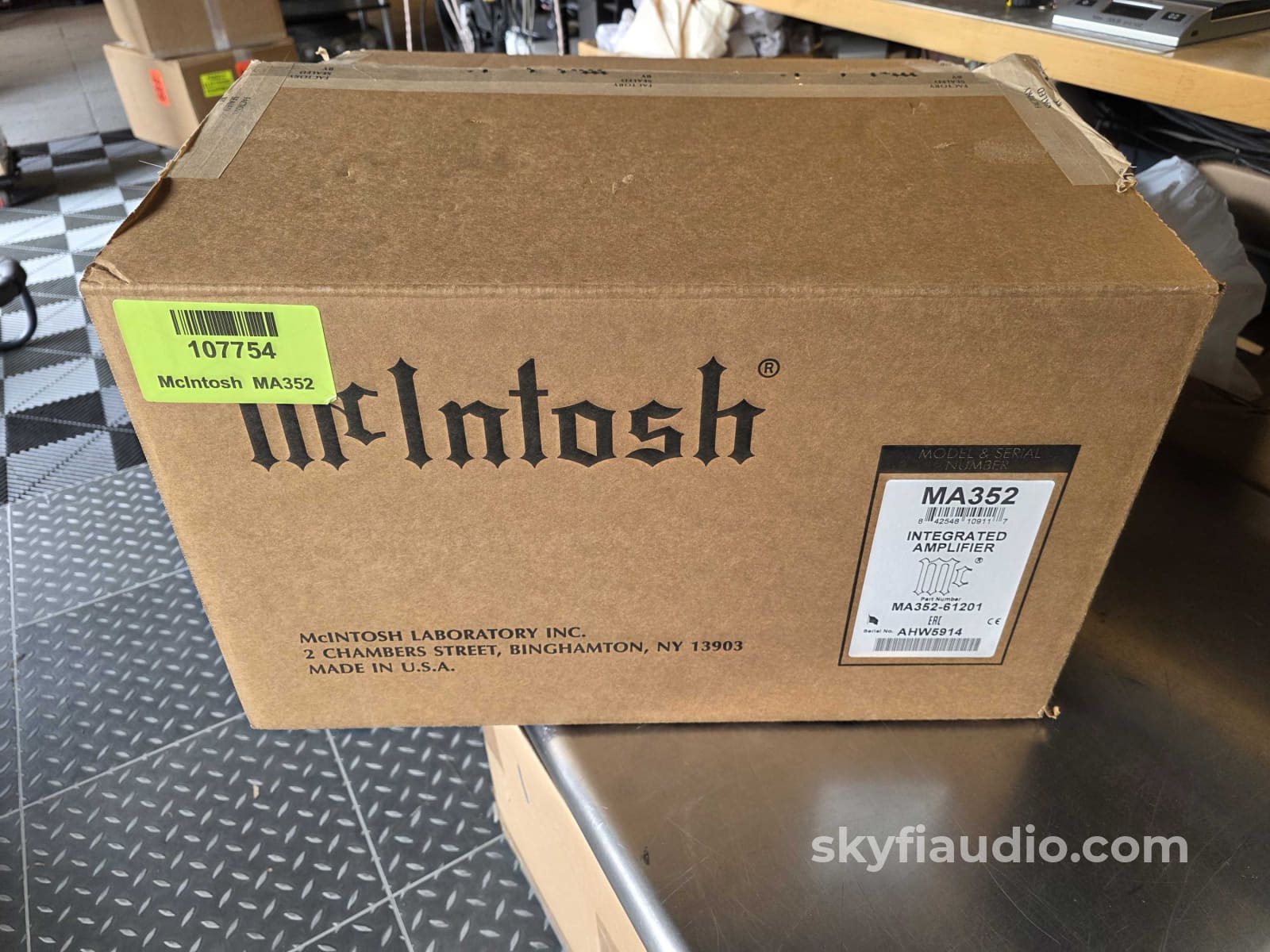 McIntosh MA352 Hybrid Drive Integrated Amplifier - Pre-Loved - Integrated Amplifier