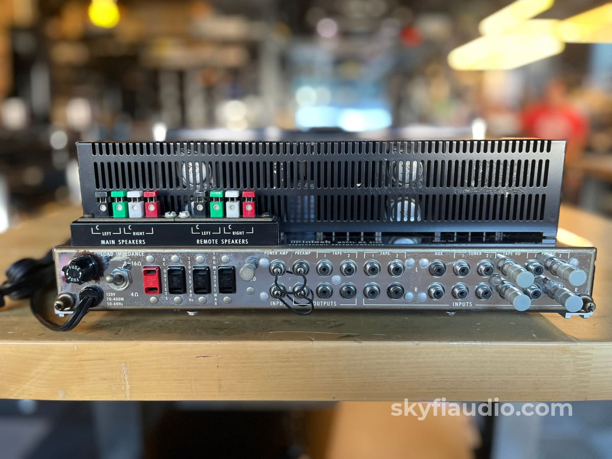 Mcintosh Ma-6100 Integrated Amplifier W/ Original Box -Serviced
