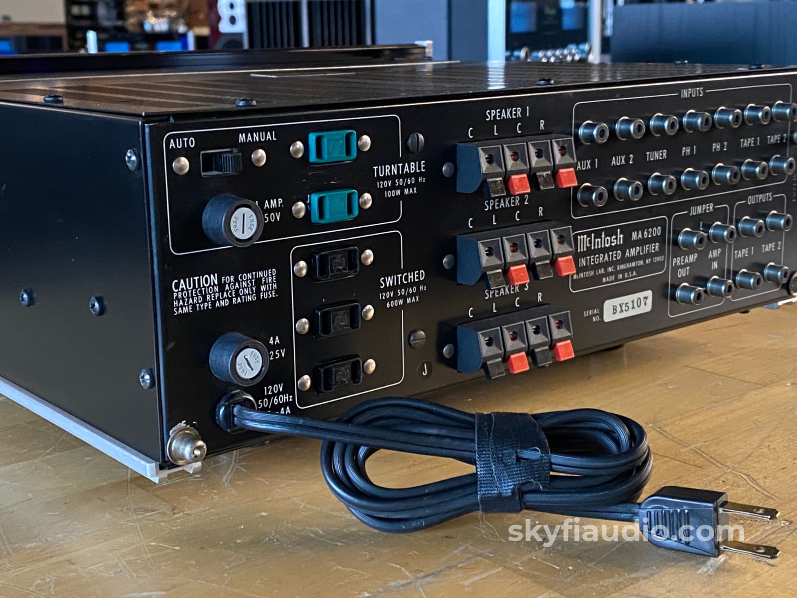 Mcintosh Ma6200 Vintage Integrated Amplifier - Serviced Integrated Amplifier