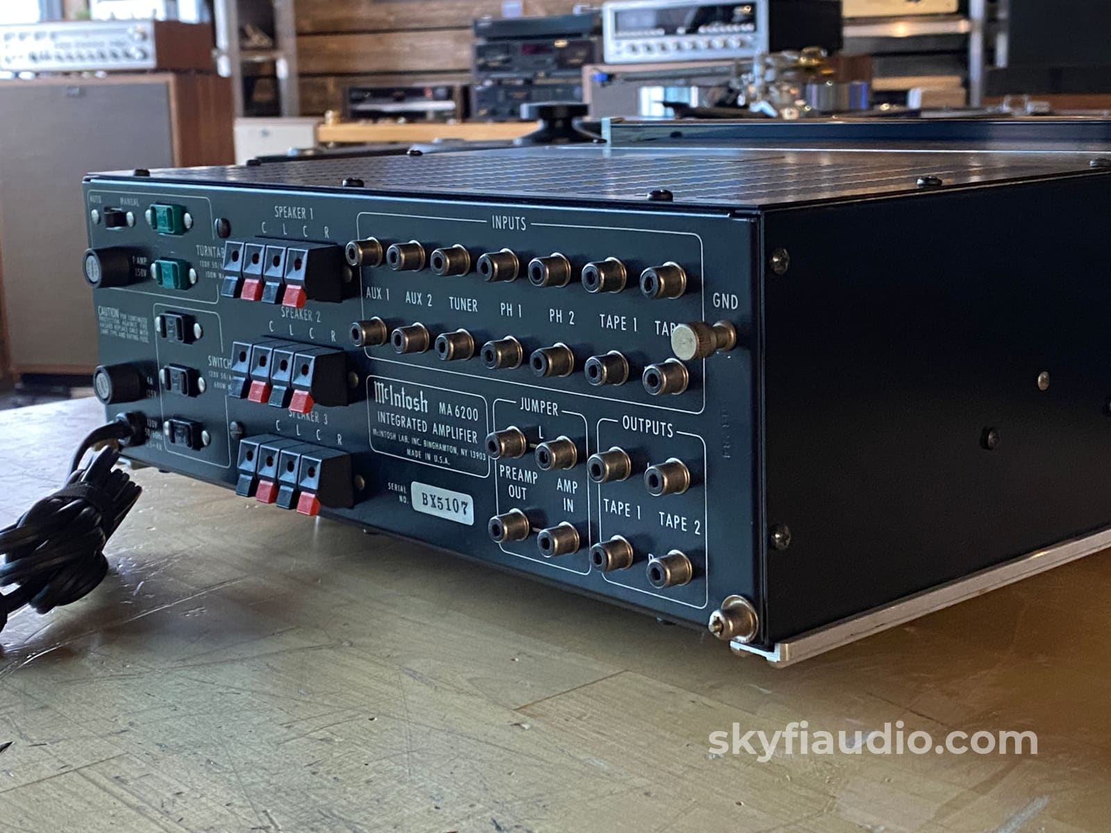 Mcintosh Ma6200 Vintage Integrated Amplifier - Serviced Integrated Amplifier