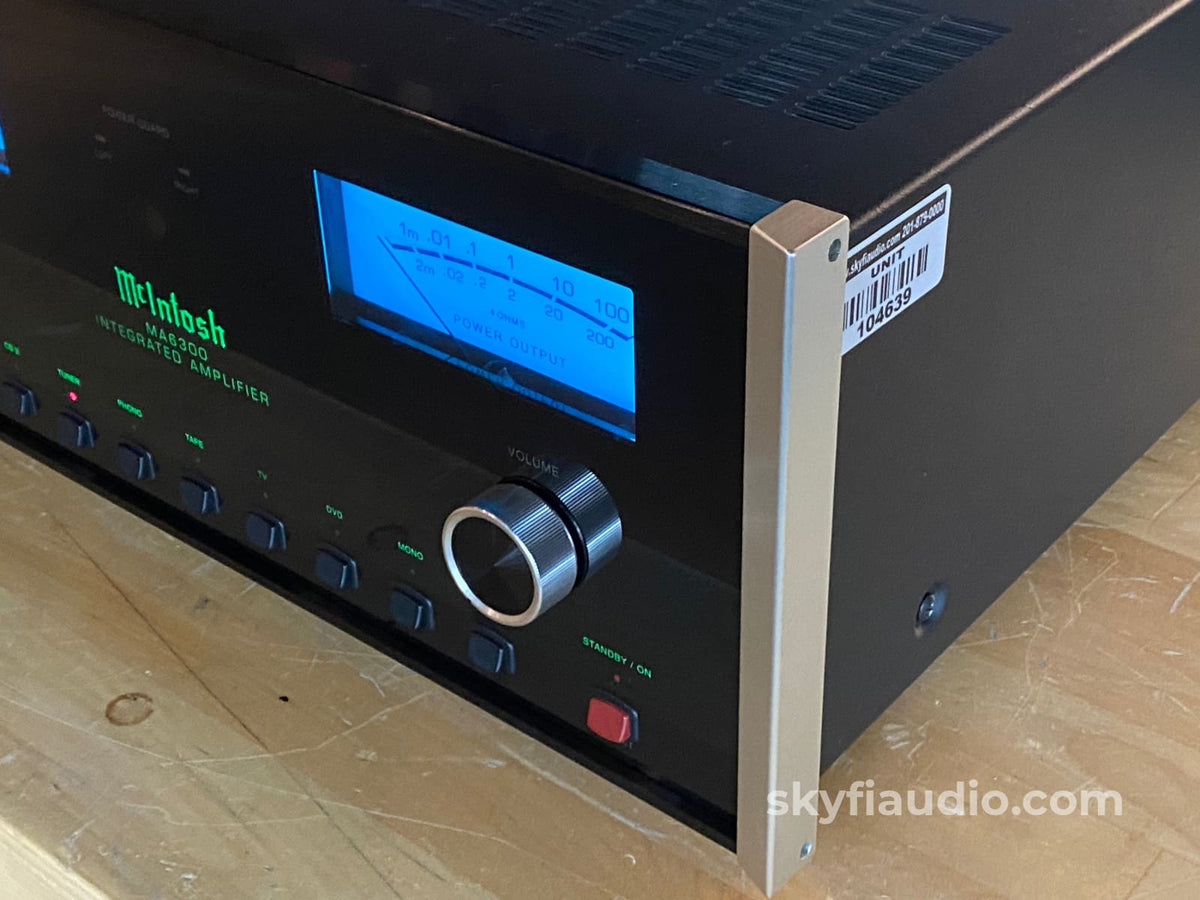 Mcintosh Ma6300 Integrated Amplifier - All Analog With Phono Input