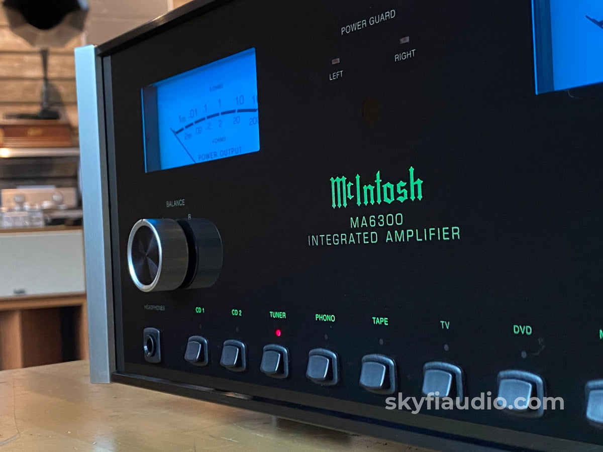 Mcintosh Ma6300 Integrated Amplifier - All Analog With Phono Input