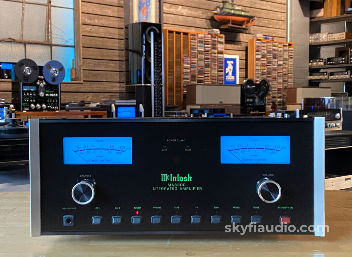 Mcintosh Ma6300 Integrated Amplifier - All Analog With Phono Input
