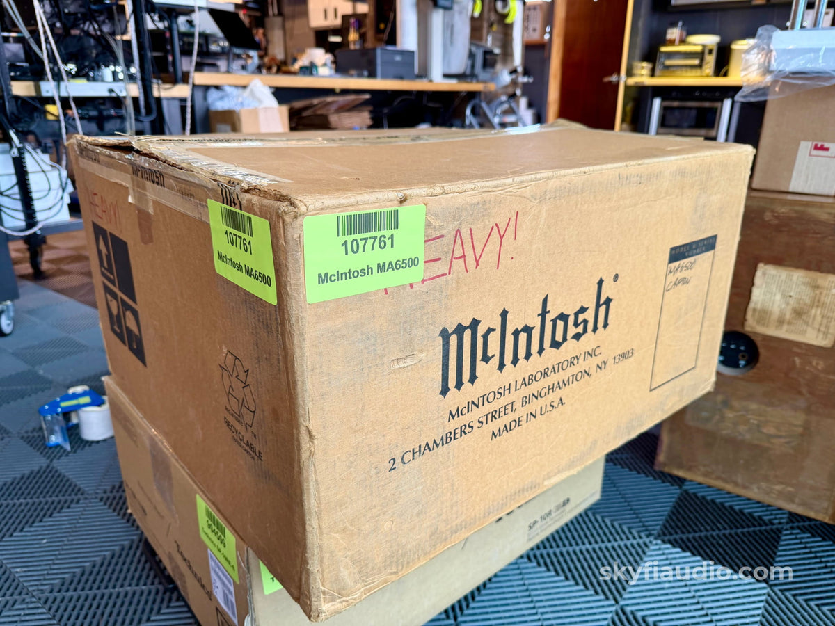 McIntosh MA6500 Integrated Amplifier - Serviced and Complete - Integrated Amplifier