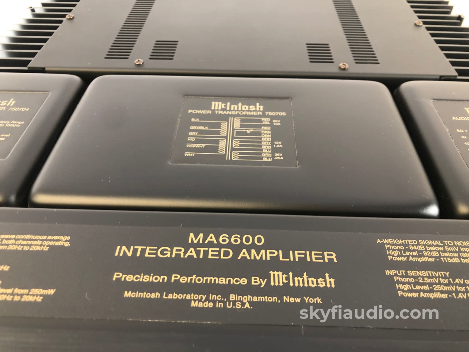 Mcintosh Ma6600 Integrated Amplifier 200W! Upgradable + Complete Set