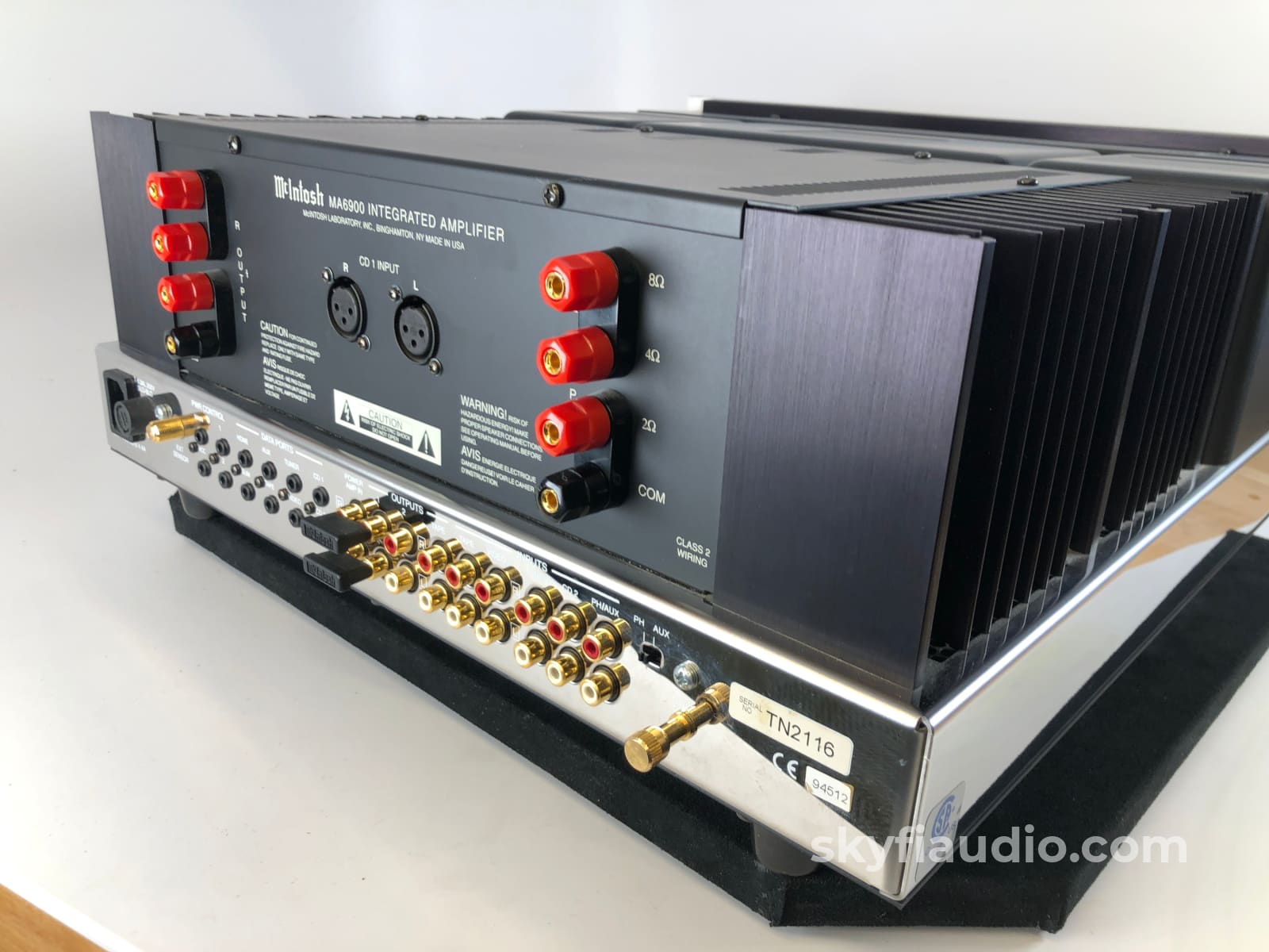 Mcintosh Ma6900 Integrated Amplifier - All Analog! Built In Phono