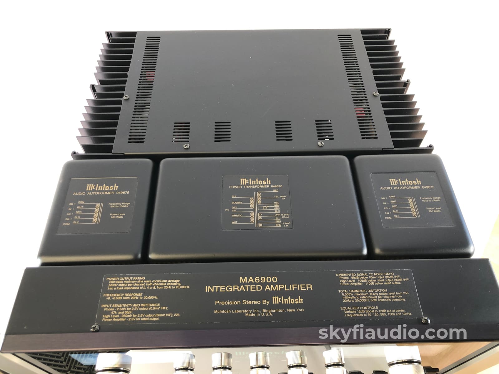 Mcintosh Ma6900 Integrated Amplifier - All Analog! Built In Phono