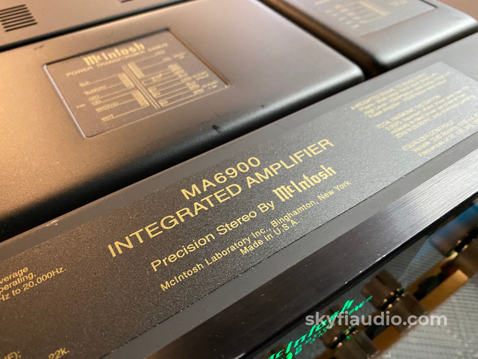 Mcintosh Ma6900 Integrated Amplifier - All Analog! Built-In Phono