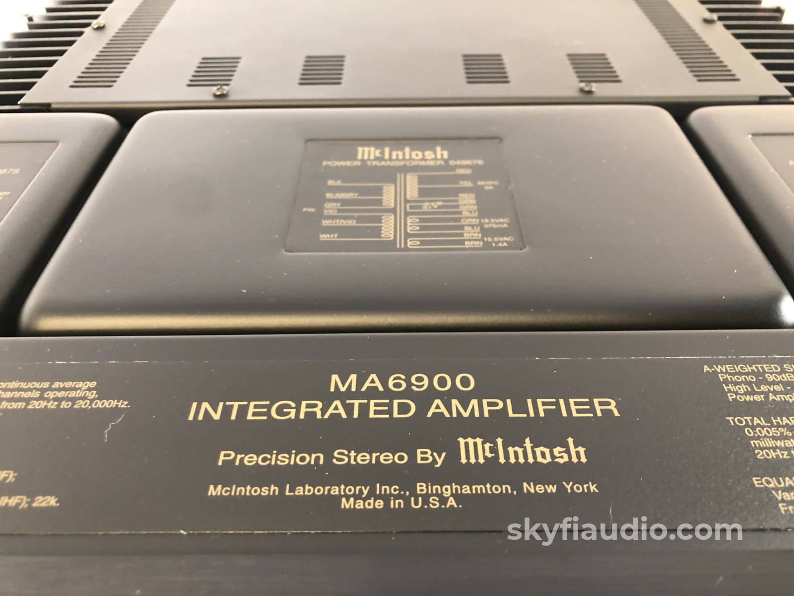 Mcintosh Ma6900 Integrated Amplifier - All Analog! Built In Phono