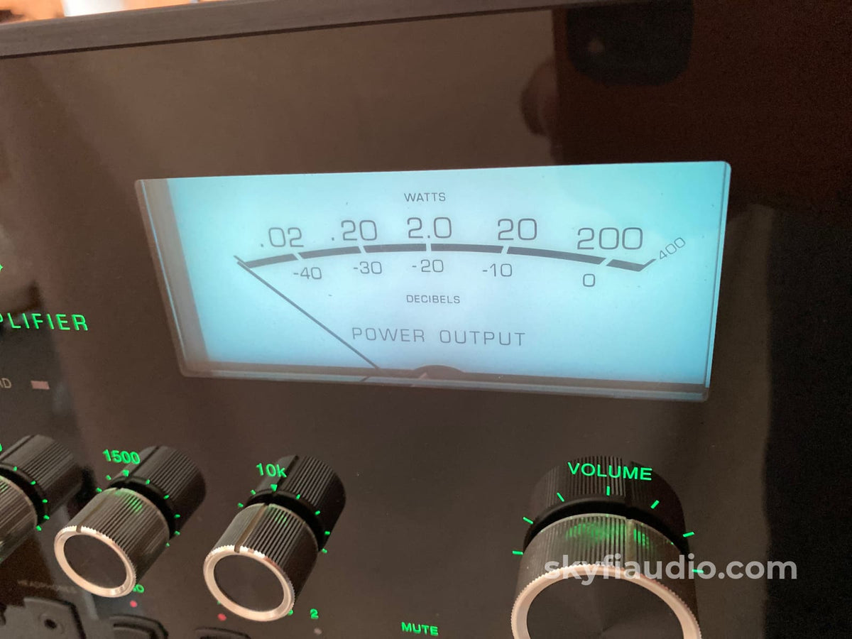 Mcintosh Ma6900 Integrated Amplifier - All Analog With Built-In Phono And Eq Serviced Integrated