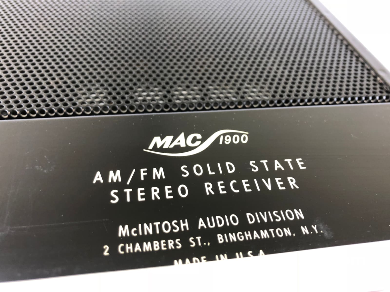 Mcintosh Mac-1900 Vintage Receiver - Near Mint Integrated Amplifier