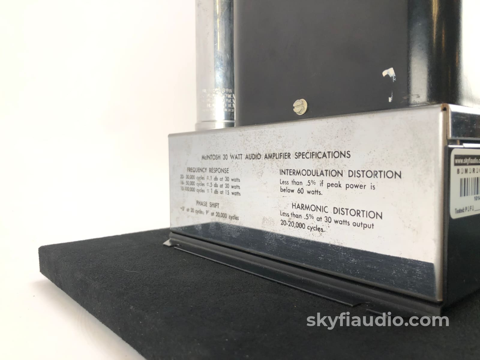 Mcintosh Mac-Kit 30 Monoblock - Rare One Year Production! Amplifier