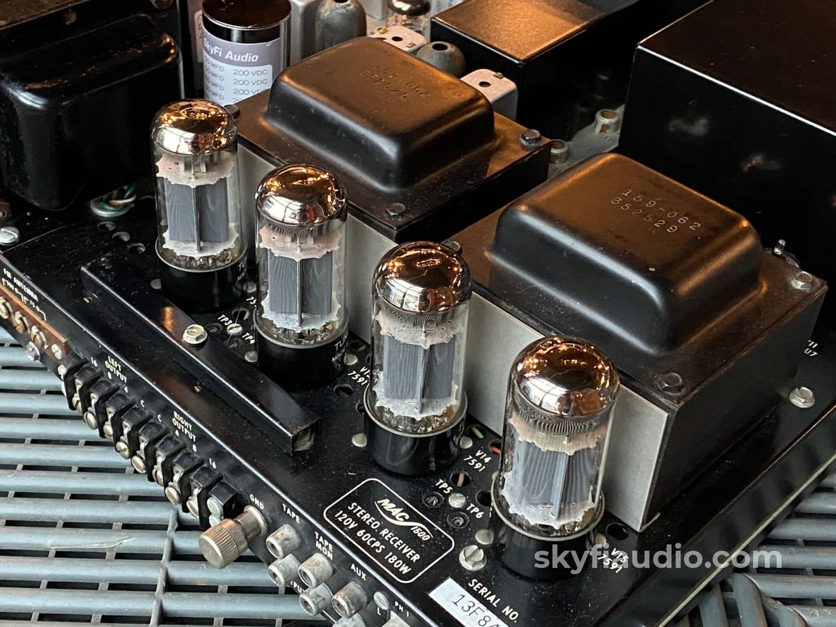 Mcintosh Mac1500 Receiver Best Tube Ever Skyfi Restored Integrated Amplifier