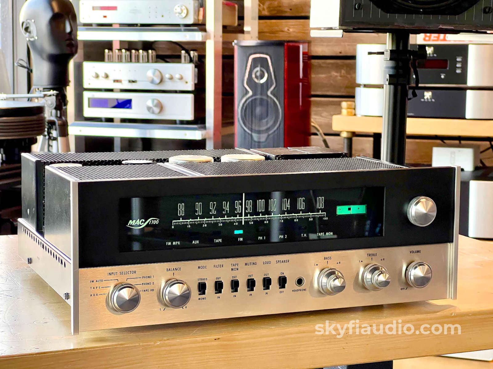 ★McINTOSH・マッキントッシュ★MAC1700★レシーバー・アンプ McIntosh MAC1700 Vintage Tube/Transistor Receiver