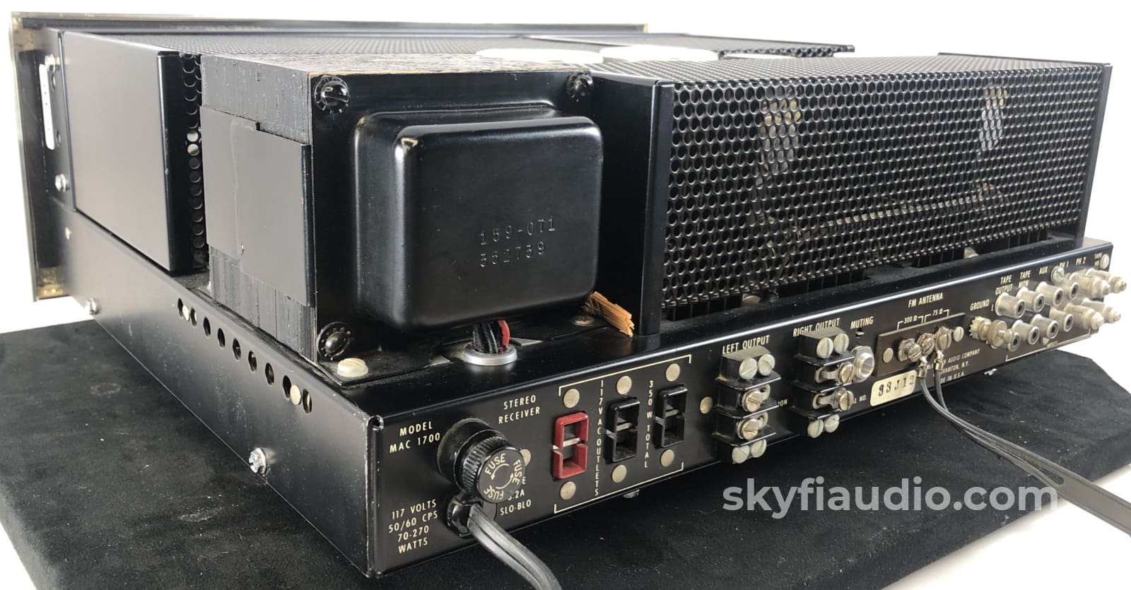 Mcintosh Mac1700 Vintage Tube/Transistor Receiver - Survivor! Integrated Amplifier