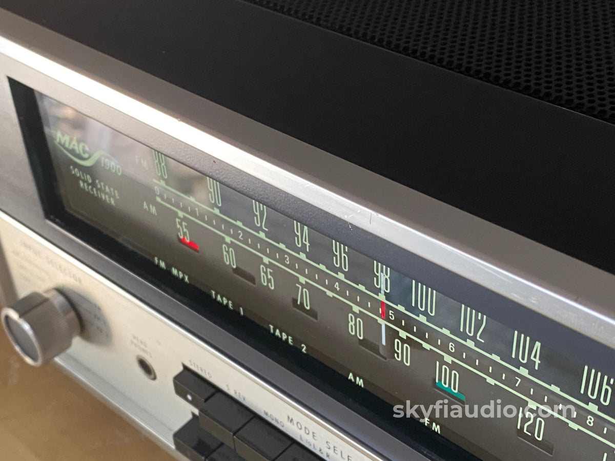 Mcintosh Mac1900 The Original High-End Stereo Receiver - Serviced Integrated Amplifier