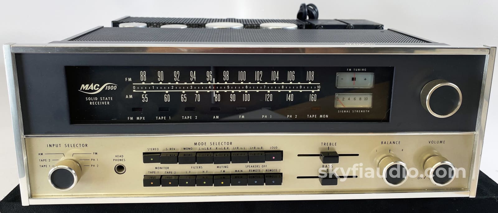 Mcintosh Mac1900 Vintage Receiver - Serviced And Ready To Wow Integrated Amplifier