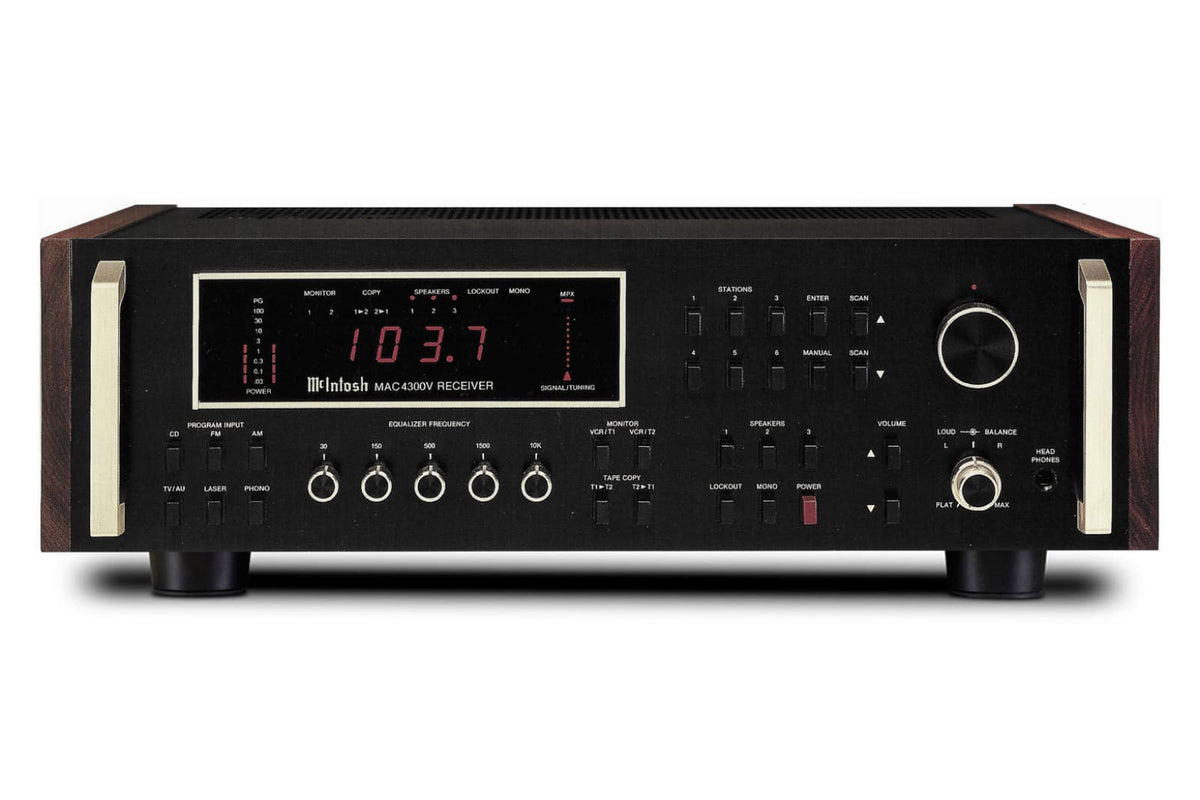Mcintosh Mac4300V Am/Fm Receiver - Single Owner Survivor Serviced Integrated Amplifier