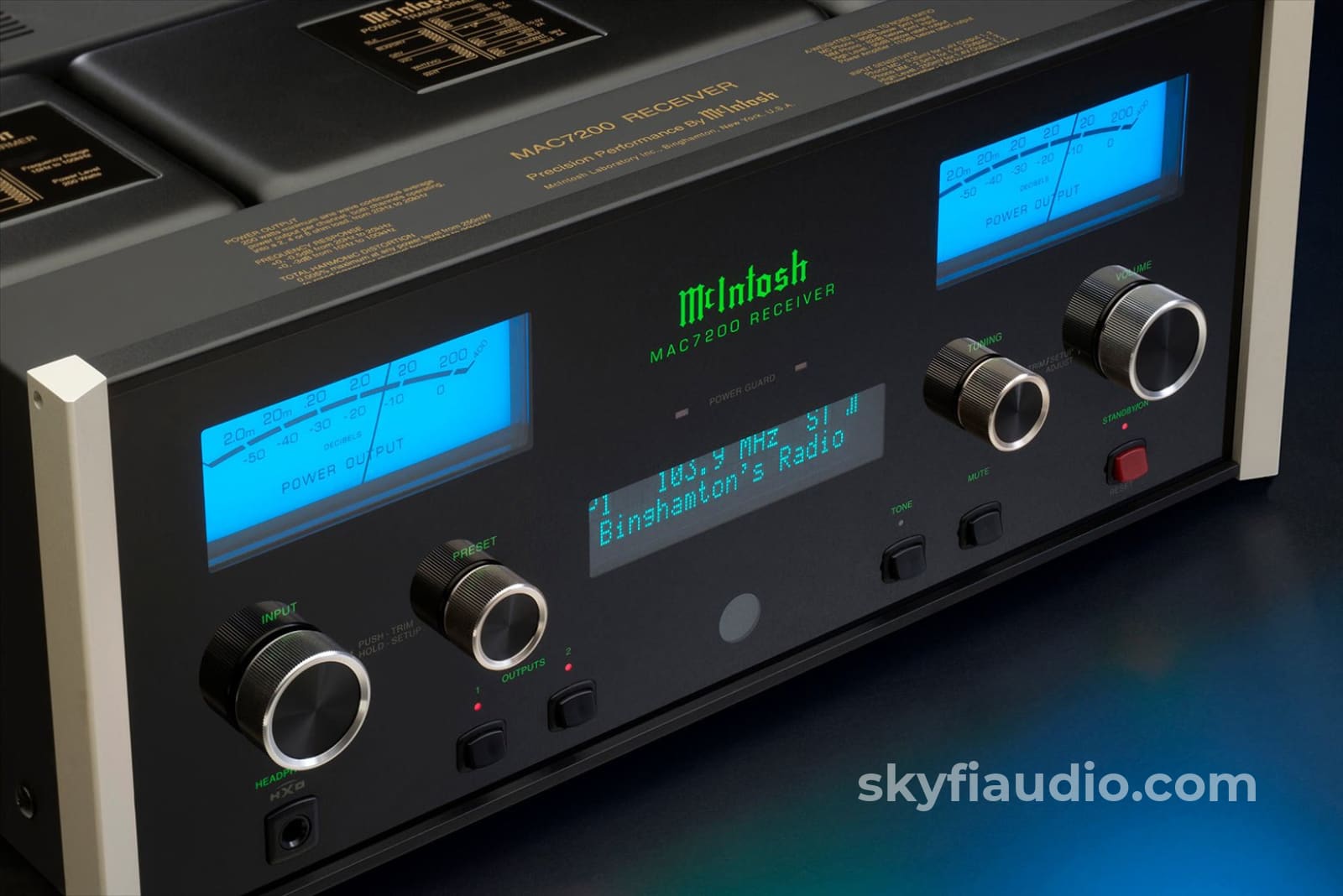 Mcintosh Mac7200 Receiver And Dac Integrated Amplifier