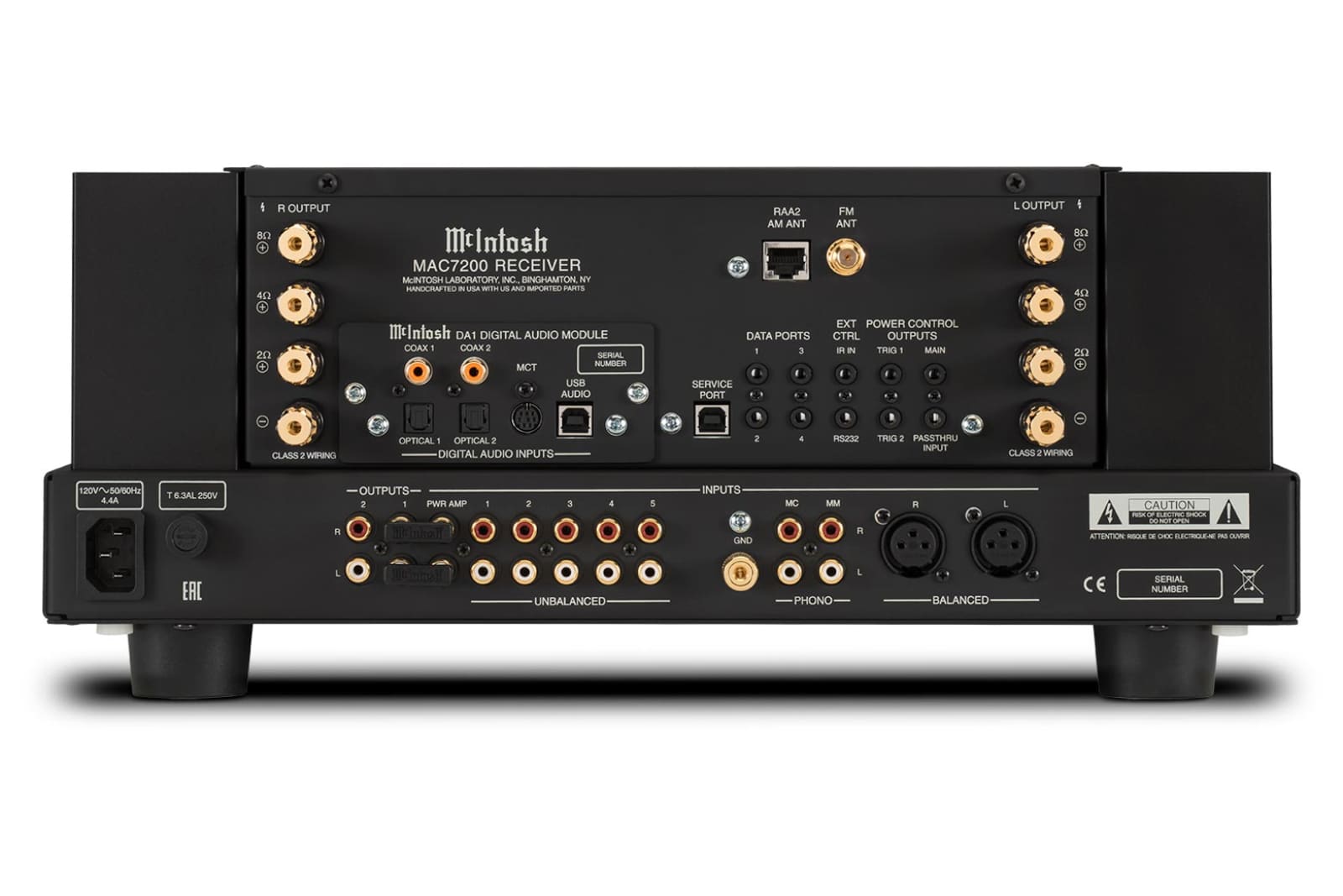 Mcintosh Mac7200 Receiver And Dac Integrated Amplifier
