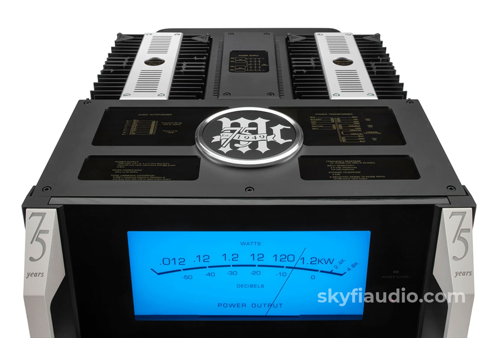 Mcintosh Mc1.25Kw 75Th Anniversary Quad Balanced Monoblock Amplifier (Single) - New