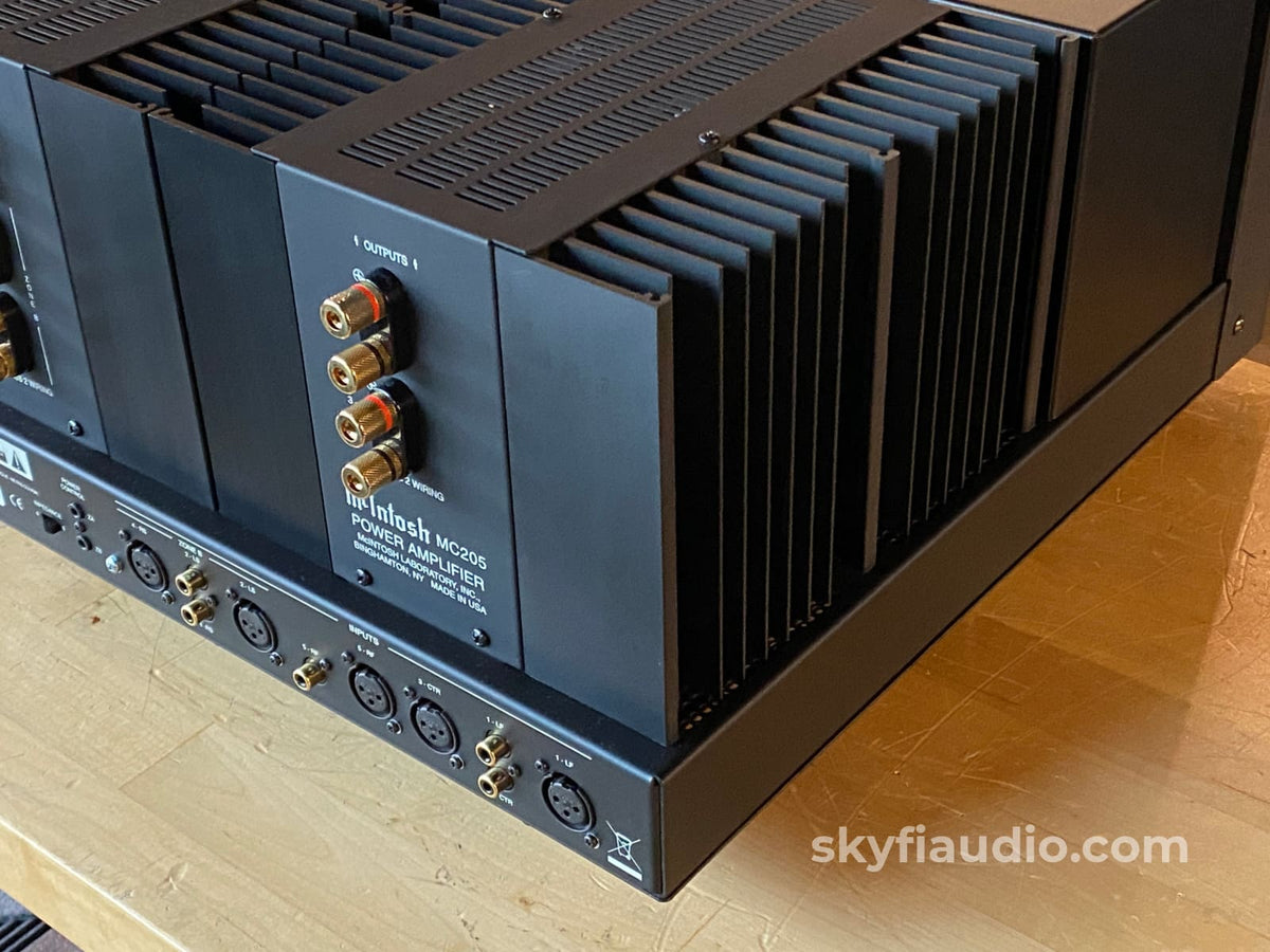 Mcintosh Mc205 5-Channel Home Theater Amplifier Complete Set