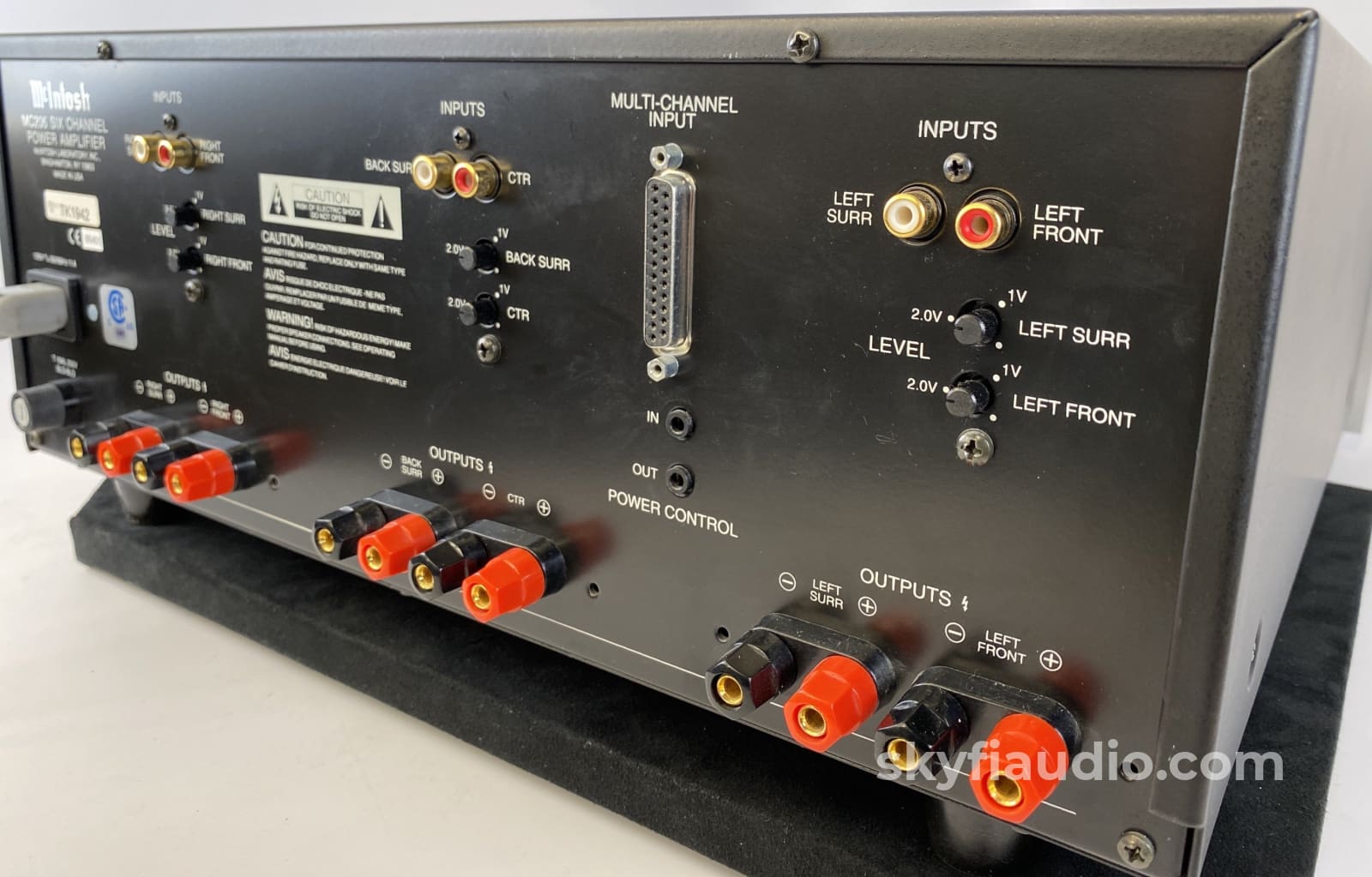 Mcintosh Mc206 - 6 Channel Audiophile Power Amplifier 120W X 6!
