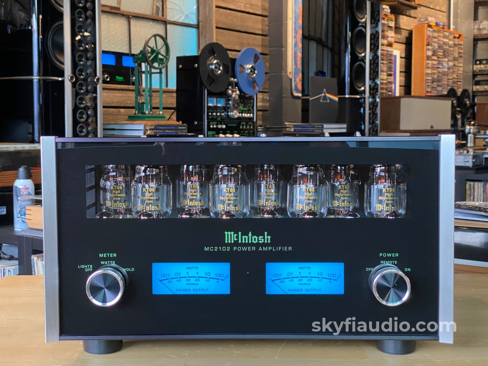 Mcintosh Mc2102 Vintage Tube Amplifier - Serviced W/ Led