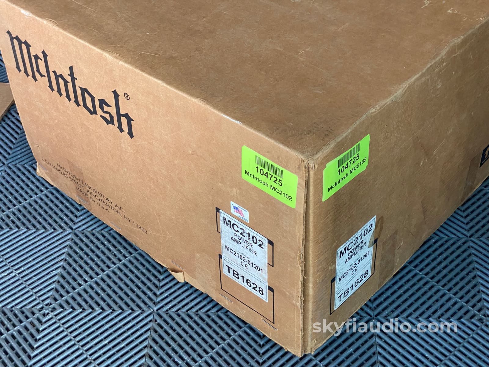 Mcintosh Mc2102 Vintage Tube Amplifier - Serviced W/ Led