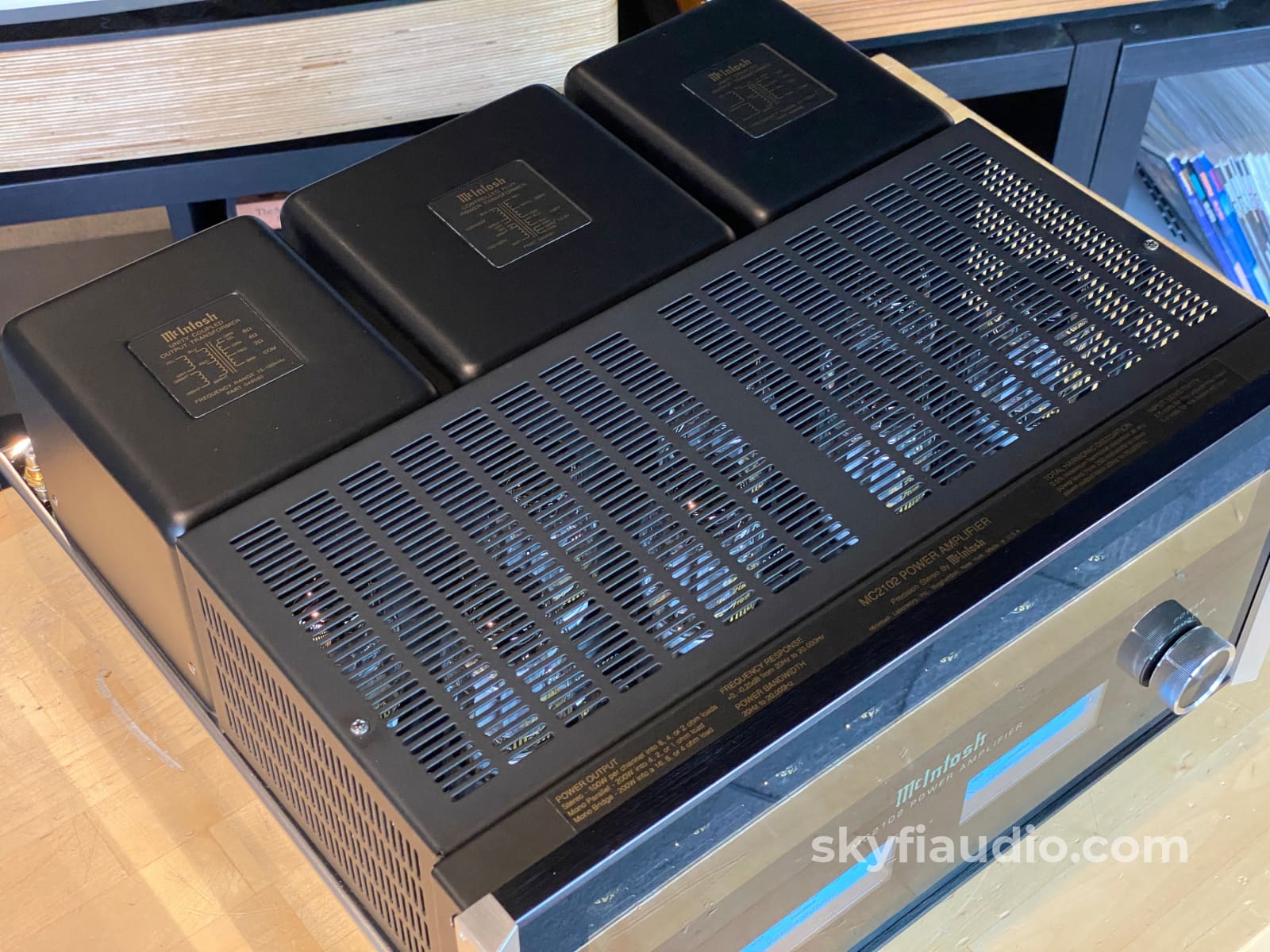 Mcintosh Mc2102 Vintage Tube Amplifier - Serviced W/ Led