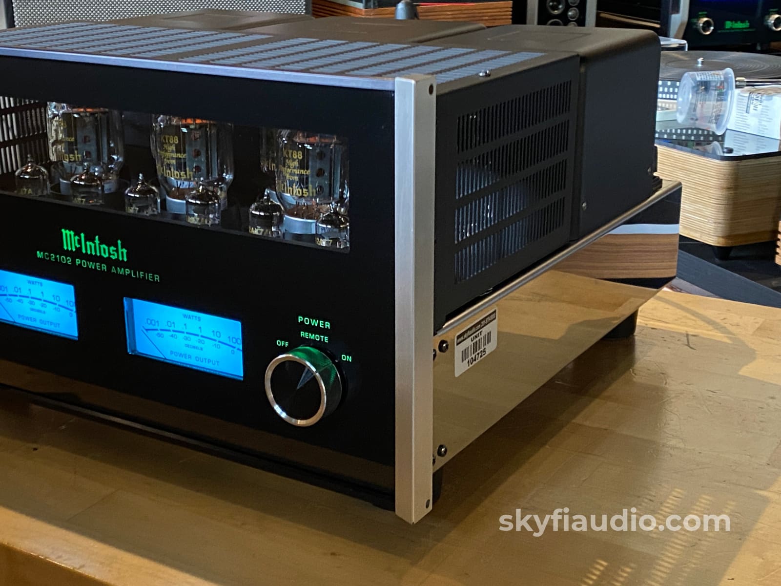 Mcintosh Mc2102 Vintage Tube Amplifier - Serviced W/ Led