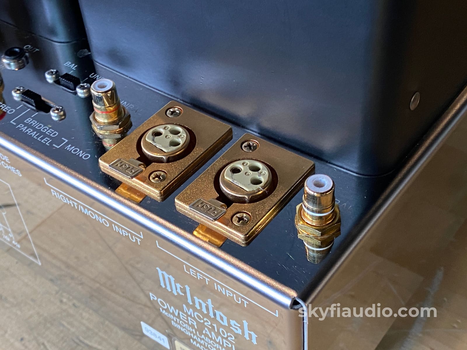 Mcintosh Mc2102 Vintage Tube Amplifier - Serviced W/ Led